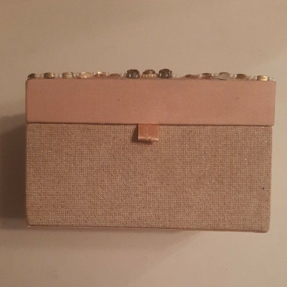 Pink Be-Jeweled Jewelry Box Pier 1 - Picture 6 of 12